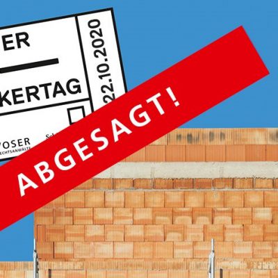 ABGESAGT: 2. Aargauer Baupraktikertag