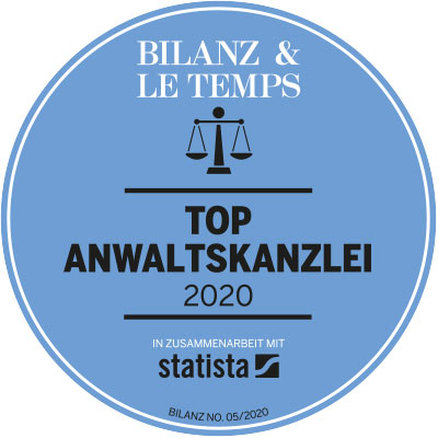 Top Anwaltskanzleien 2020: Schärer Rechtsanwälte wieder ausgezeichnet